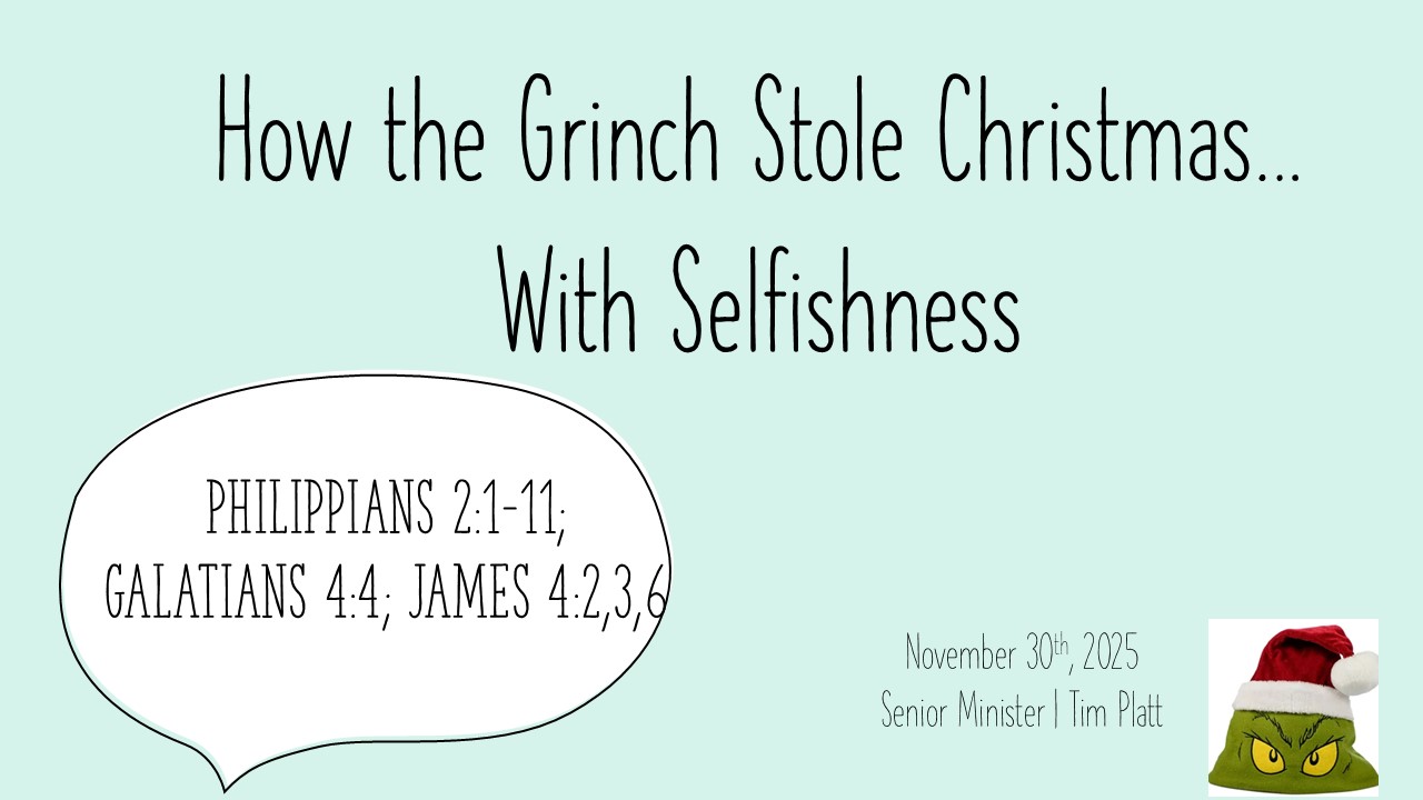 December 7 - How the Grinch Stole Christmas