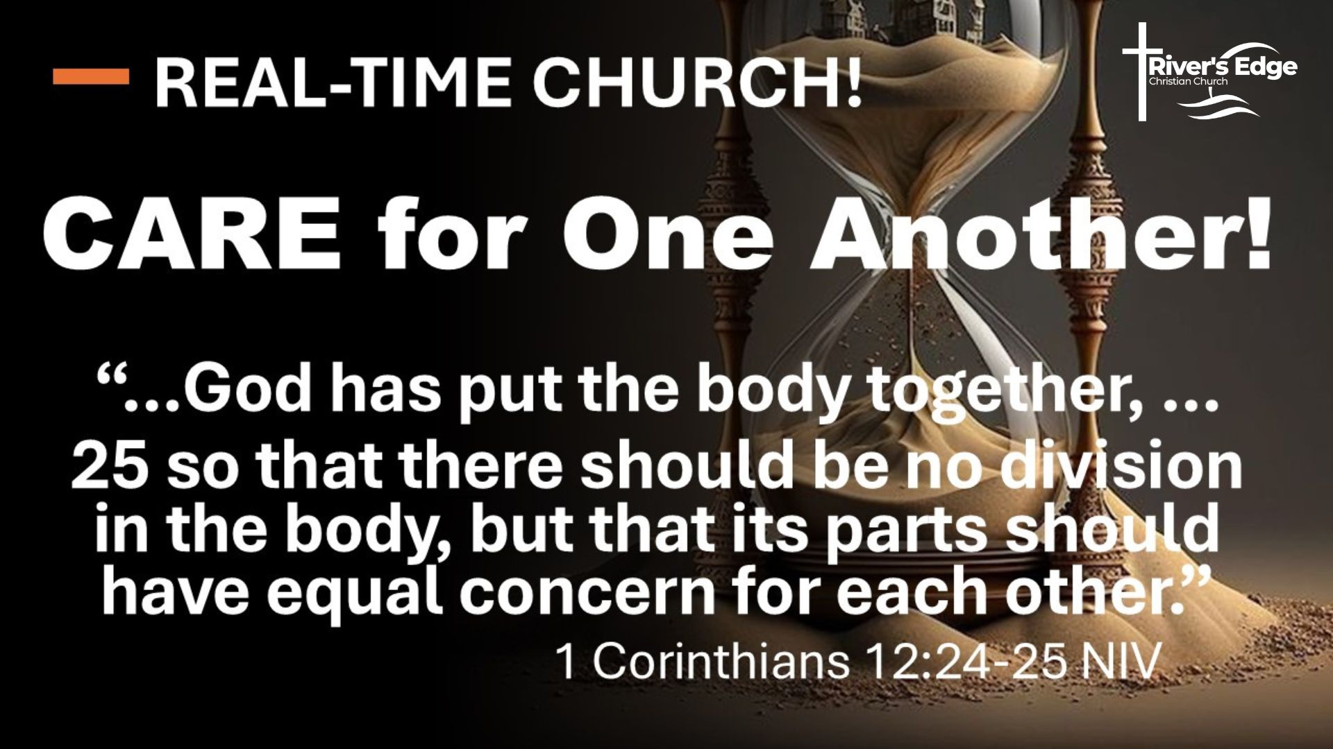 March 8 - Real Time Church... Care for One Another! 