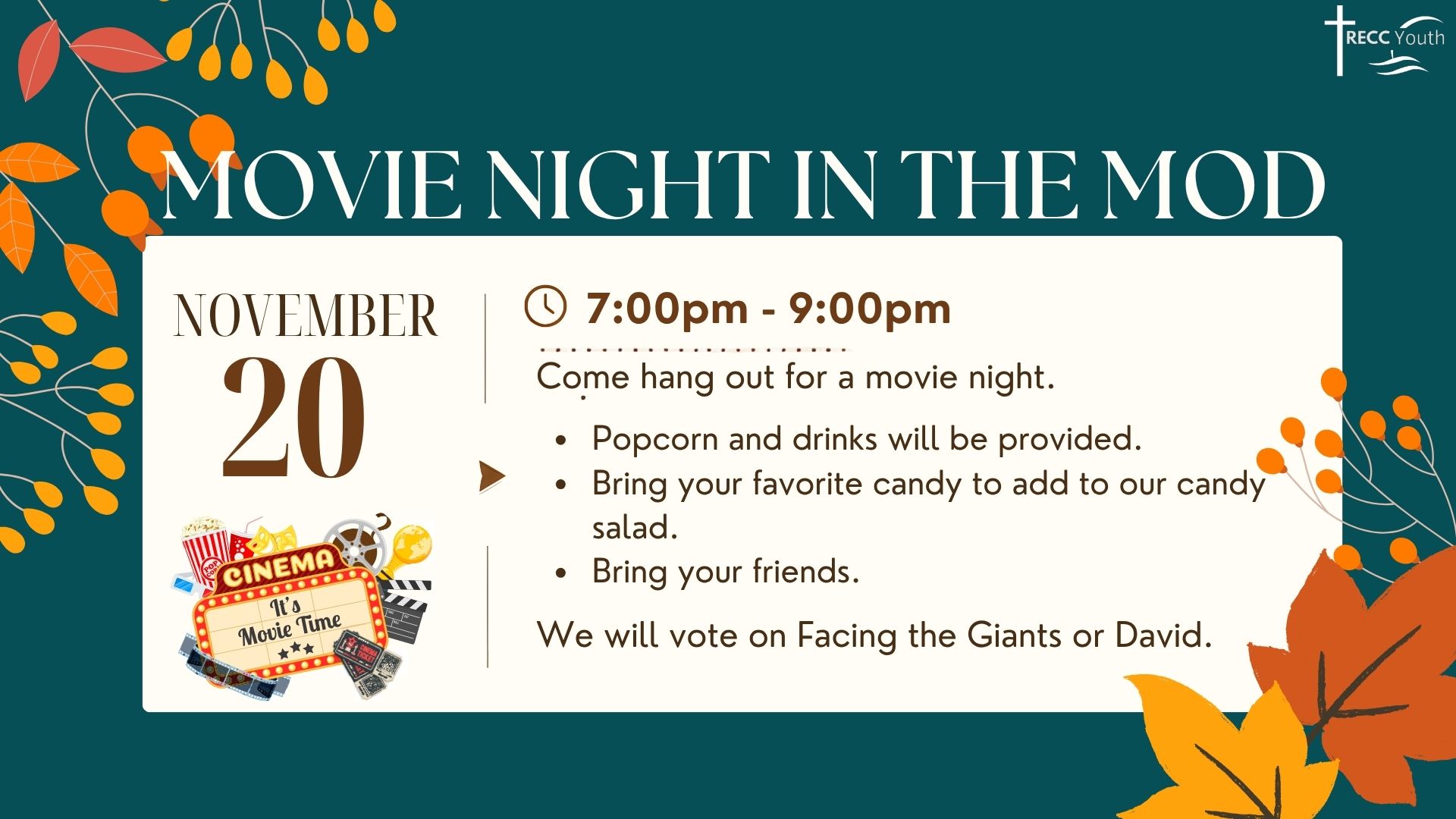 Movie Night in the Mod